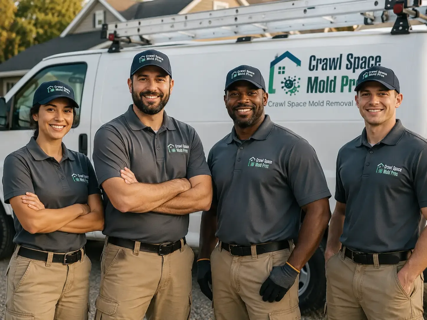 Crawl Space Mold Removal company in Mount Auburn, IA